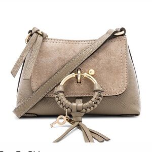 See By Chloe Joan Crossbody Bag - Motty Grey